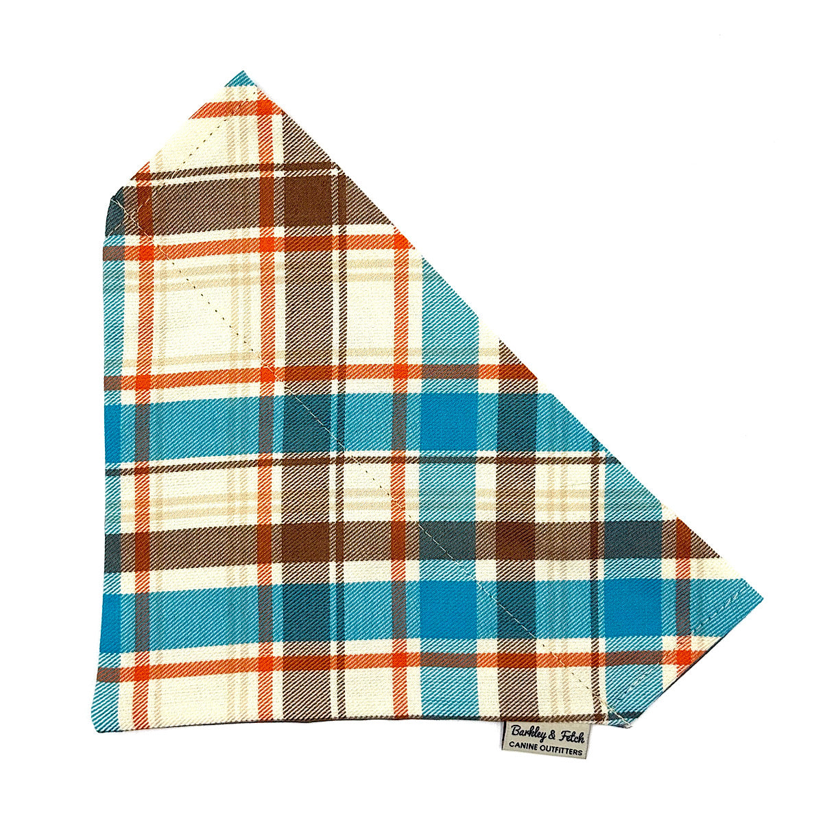 Seabreeze Check Dog Bandana