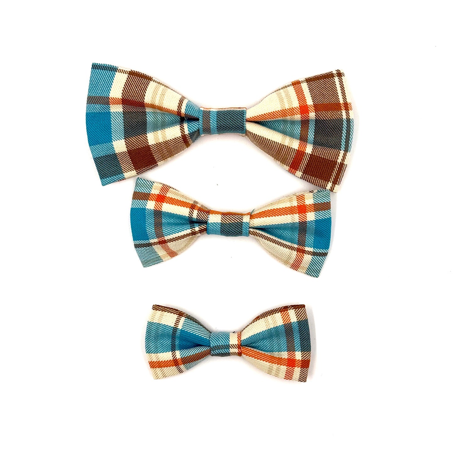 Seabreeze Check Dog Bow