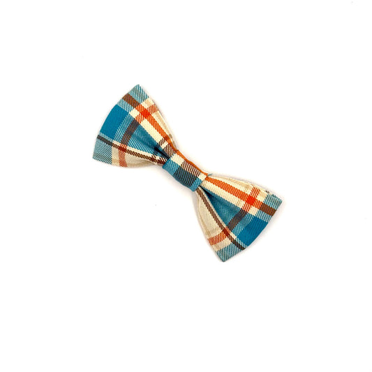 Seabreeze Check Dog Bow