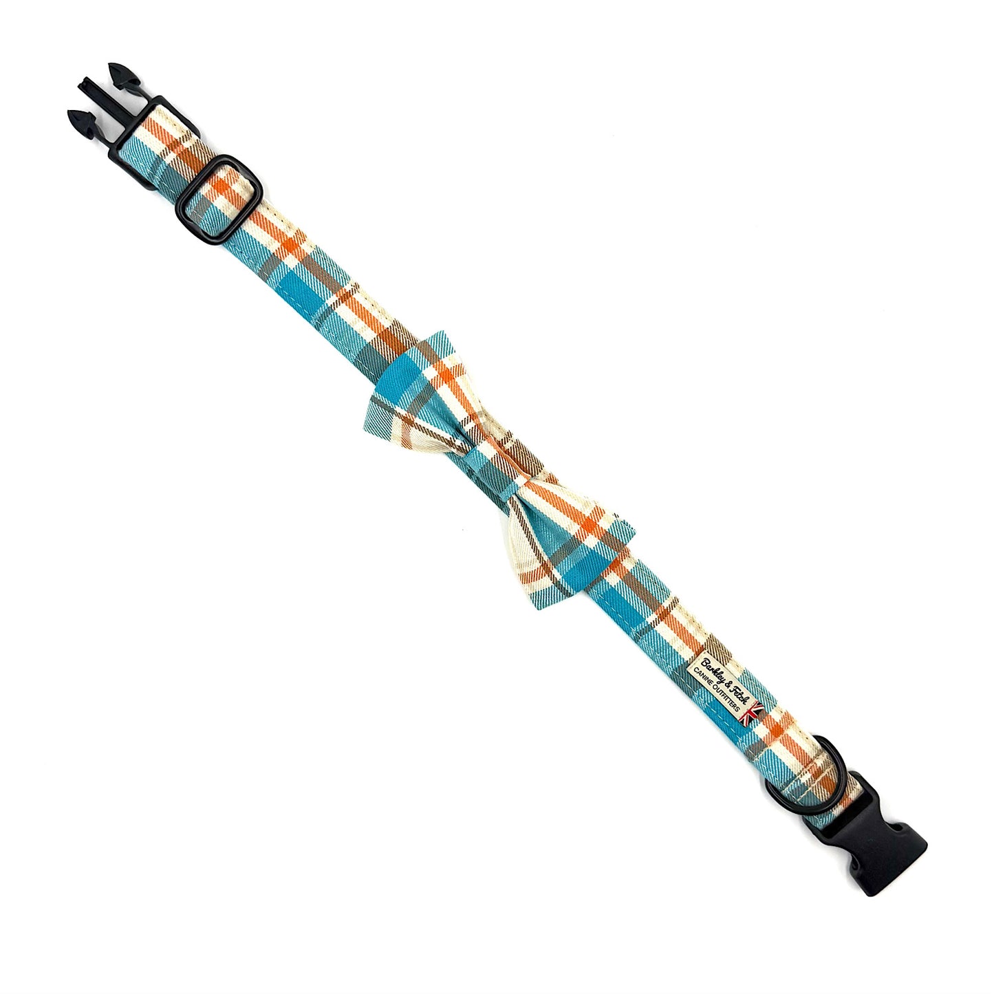 Seabreeze Check Dog Bow