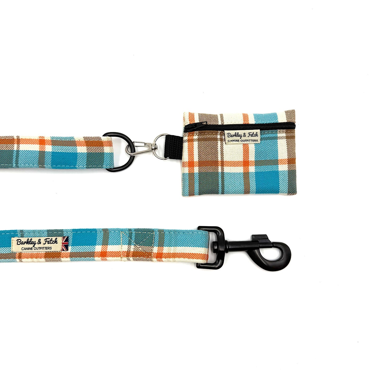 Seabreeze Check Poo Bag Holder