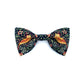 Bow tie with bird design on a white background