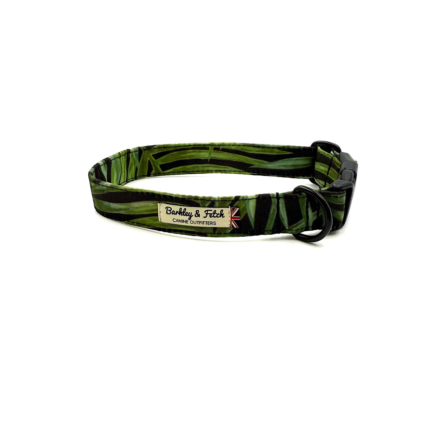 Tropical Print Dog Collar