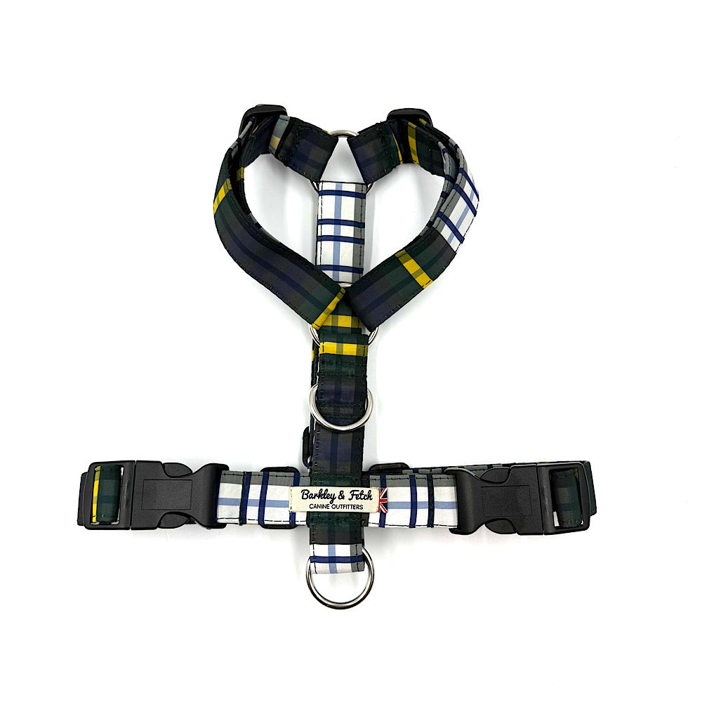 Weatherproof Tartan Strap Harness