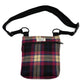Wine Tartan Dog Walk and Treat Bag