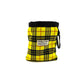Yellow Tartan Treat Bag