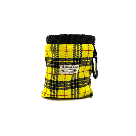 Yellow Tartan Treat Bag