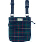 Green/Navy Tartan Dog Walk and Treat Bag