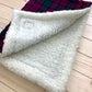 Mulberry Tartan Dog Blanket