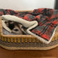 Mulberry Tartan Dog Blanket