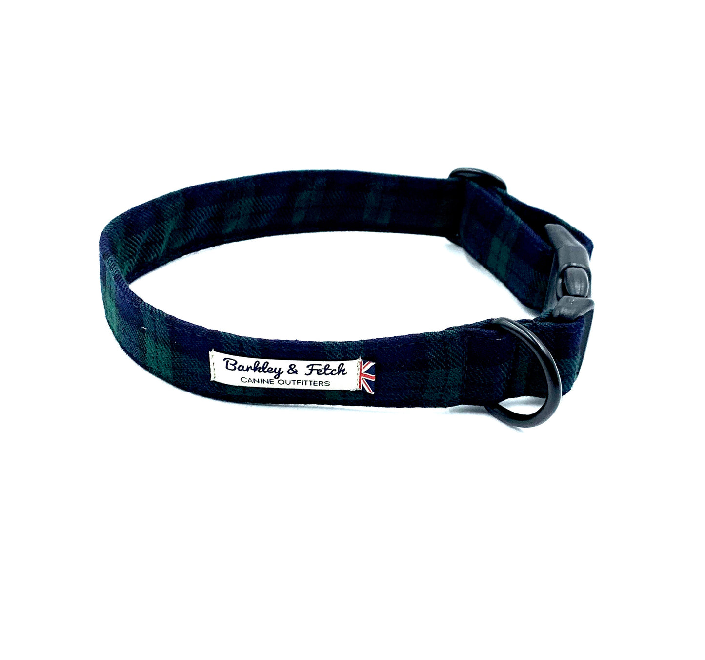 Black Watch Tartan Dog Collar