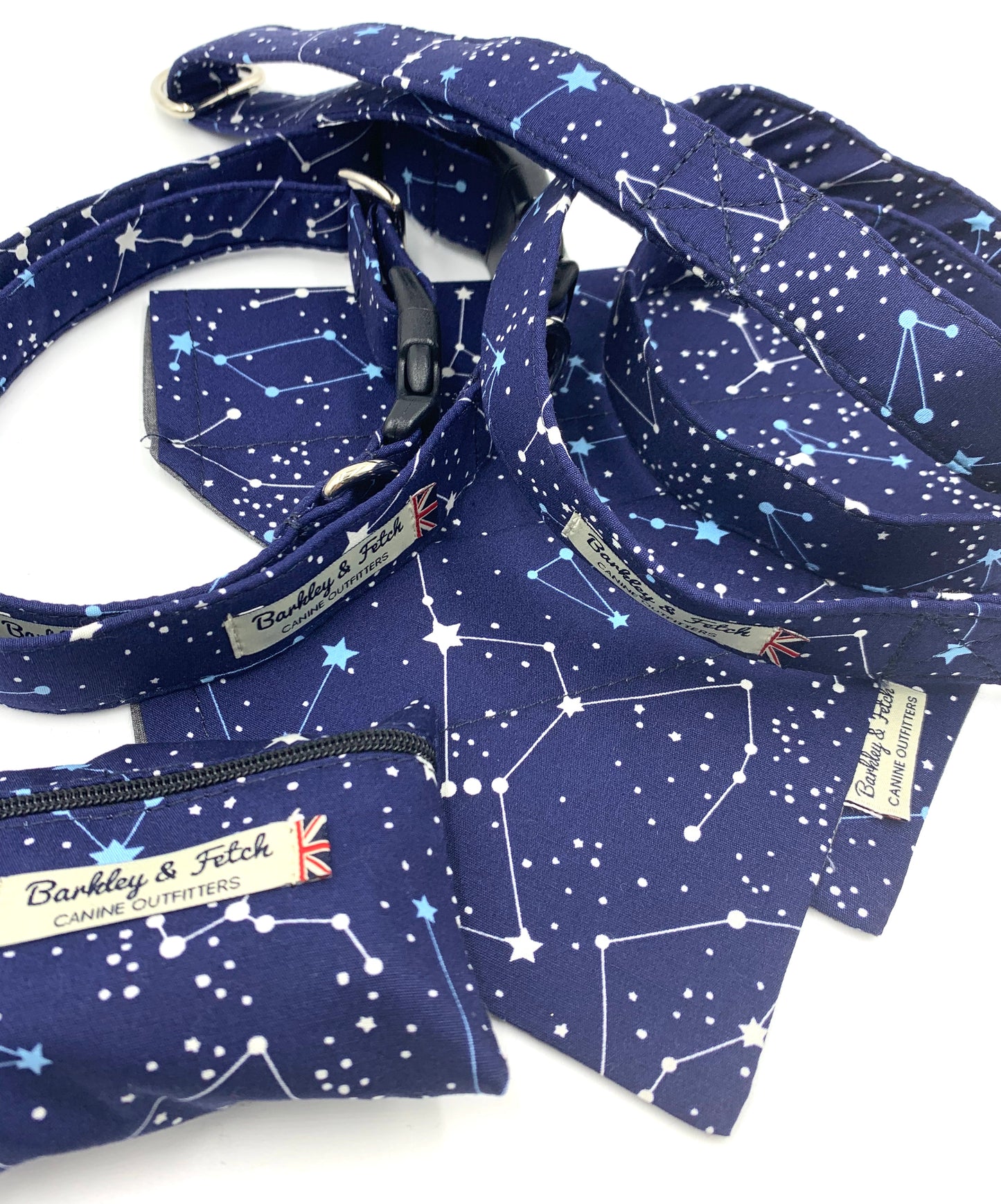 Zodiac Print Dog Collar