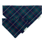 Green/Navy Tartan Dog Bandana