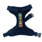 Pastel Rainbow Check Fabric Harness