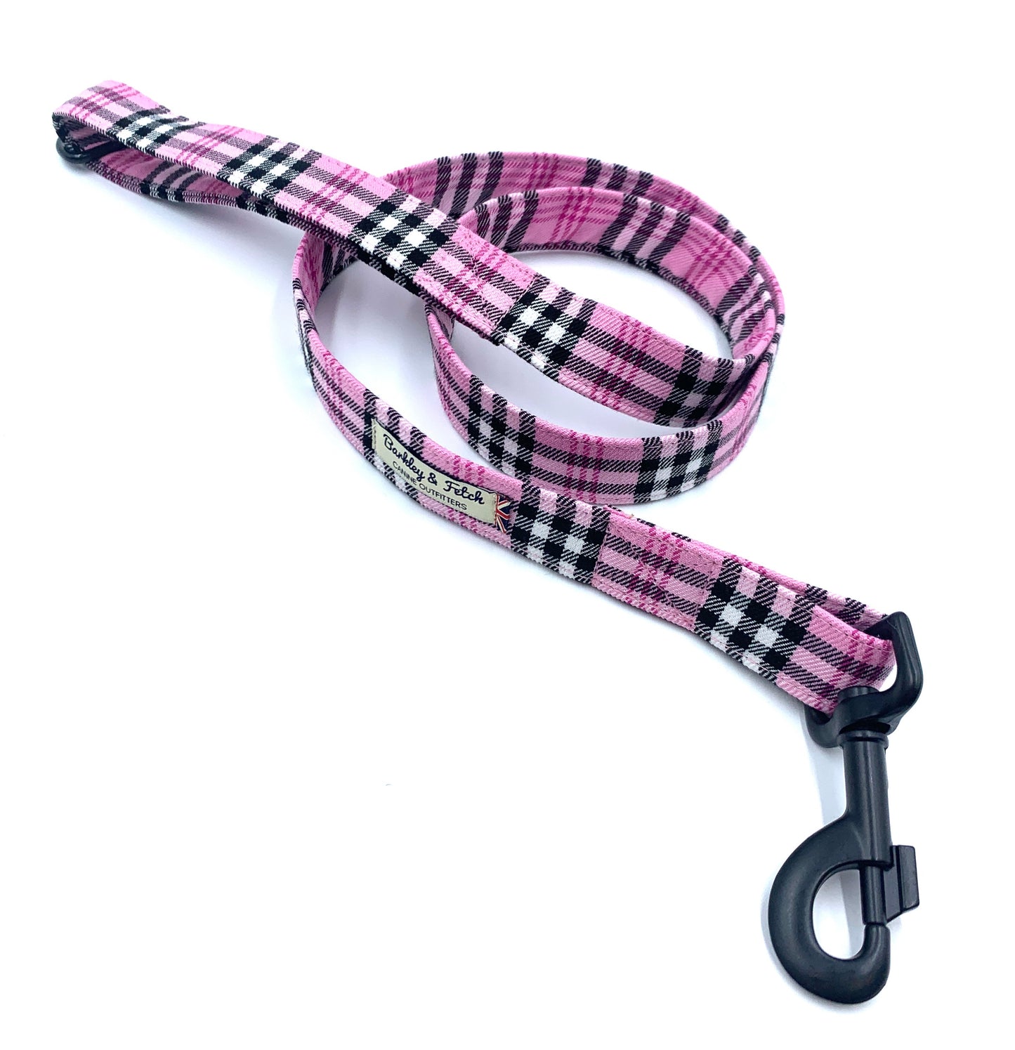 PinkBerry Check Dog Lead