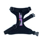 Lavender/Red Camo Fabric Harness