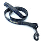 Navy/Grey Tartan Dog Lead